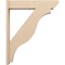 Ekena Millwork 7 1/2-in W x 36-in D x 44-in H Funston Slat Rough Cedar Woodgrain TimberThane Outlooker, Primed Tan OUTUR075X36X44FST24RCPR - alternate 3